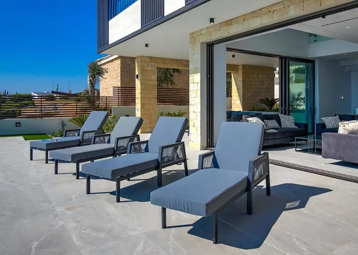 Incredible Six Bedroom Frontline 287 Aperion, Panoramic Sea Views, Aphrodite Hills *