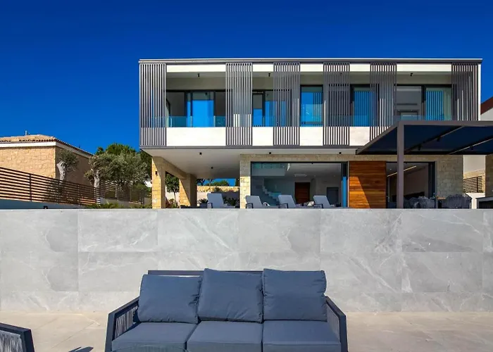 Incredible Six Bedroom Frontline 287 Aperion, Panoramic Sea Views, Aphrodite Hills * Kouklia