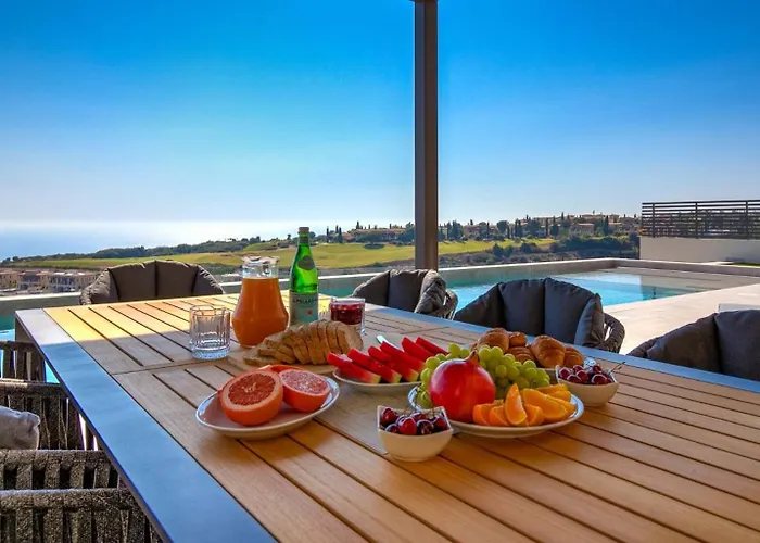 Villa Incredible Six Bedroom Frontline 287 Aperion, Panoramic Sea Views, Aphrodite Hills