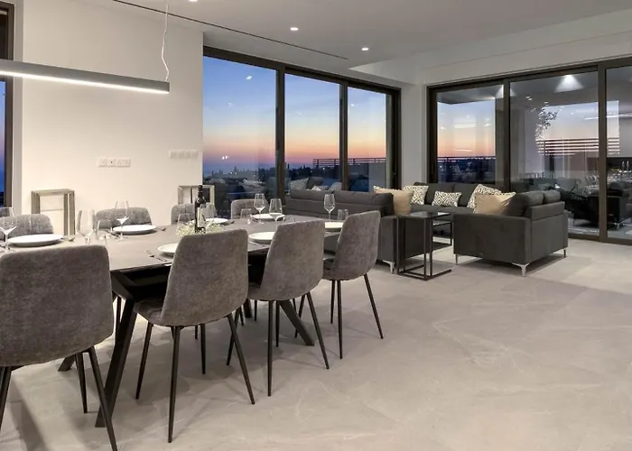 Incredible Six Bedroom Frontline 287 Aperion, Panoramic Sea Views, Aphrodite Hills Villa