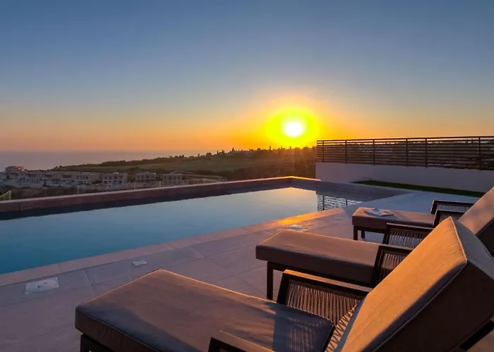 Incredible Six Bedroom Frontline 287 Aperion, Panoramic Sea Views, Aphrodite Hills * Kouklia