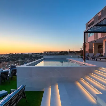Incredible Six Bedroom Frontline 287 Aperion, Panoramic Sea Views, Aphrodite Hills Villa Kouklia