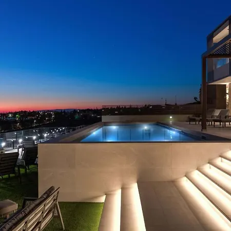 Vila Incredible Six Bedroom Frontline 287 Aperion, Panoramic Sea Views, Aphrodite Hills