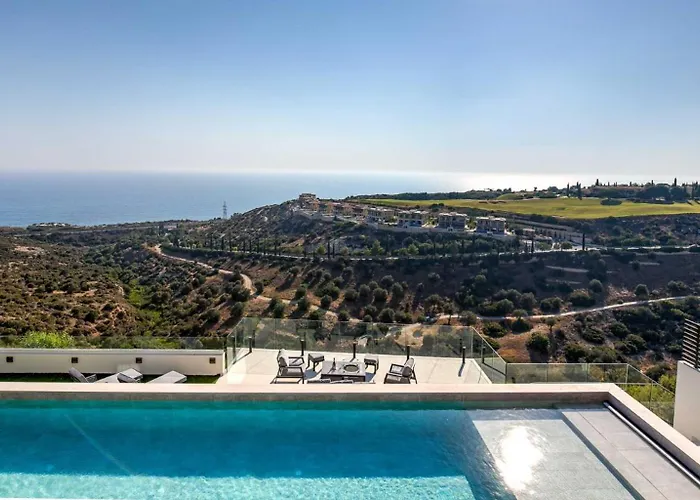 Incredible Six Bedroom Frontline 287 Aperion, Panoramic Sea Views, Aphrodite Hills Villa *